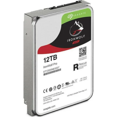 SEAGATE IronWolf Pro 12T ST12000NT001, SATA III, 3.5''