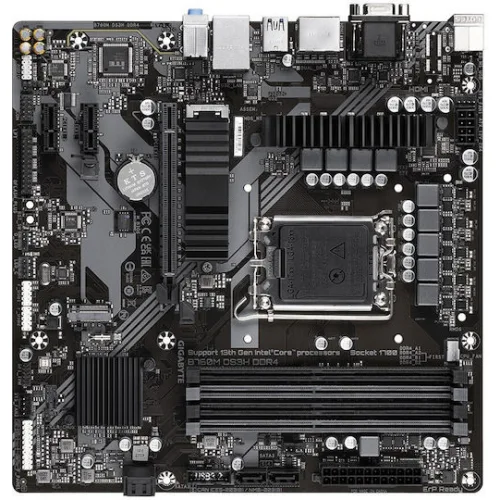 Gigabyte B760M DS3H DDR4 rev. 1.0 Motherboard Micro ATX με Intel 1700 Socket