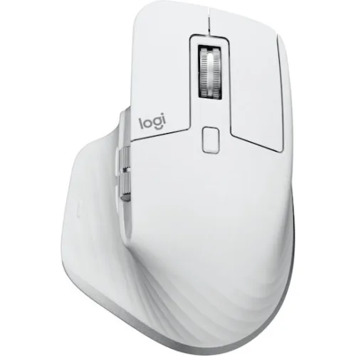 Logitech MX Master 3S Ασύρματο Εργονομικό Bluetooth Ποντίκι Pale Gray