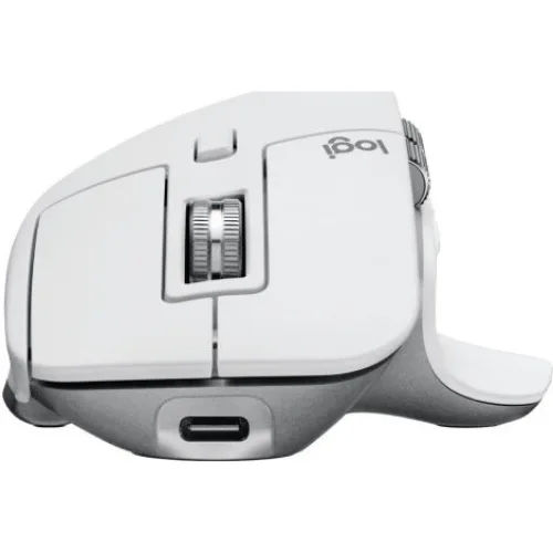 Logitech MX Master 3S Ασύρματο Εργονομικό Bluetooth Ποντίκι Pale Gray