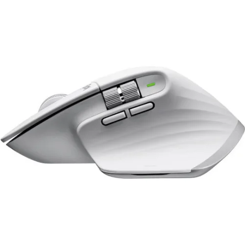 Logitech MX Master 3S Ασύρματο Εργονομικό Bluetooth Ποντίκι Pale Gray