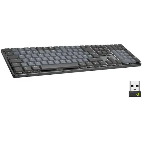 Logitech MX Mechanical Tactile Ασύρματο Bluetooth Πληκτρολόγιο Αγγλικό US