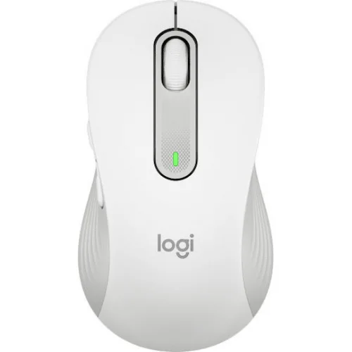 Logitech Signature M650 Ασύρματο Bluetooth Ποντίκι Off-White