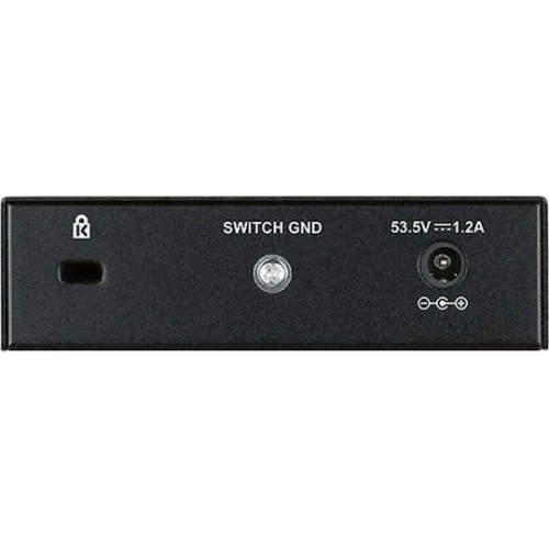 D-Link DGS-1005P Unmanaged L2 PoE+ Switch με 5 Θύρες Gigabit (1Gbps) Ethernet