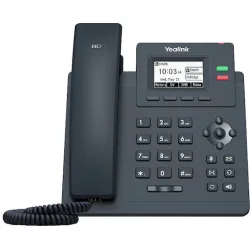 Yealink SIP-T31P Ενσύρματο Τηλέφωνο IP 2 γραμμών Γκρι