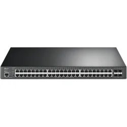 TP-LINK TL-SG3452XP v1 Managed L2 PoE+ Switch με 48 Θύρες Gigabit (1Gbps) Ethernet και 4 SFP Θύρες