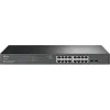 TP-LINK TL-SG2218P v1 Managed L3 PoE+ Switch με 16 Θύρες Gigabit (1Gbps) Ethernet και 2 SFP Θύρες