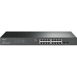 TP-LINK TL-SG2218P v1 Managed L3 PoE+ Switch με 16 Θύρες Gigabit (1Gbps) Ethernet και 2 SFP Θύρες