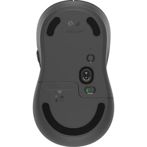 Logitech Signature M650 L Left Ασύρματο Bluetooth Ποντίκι για Αριστερόχειρες Graphite