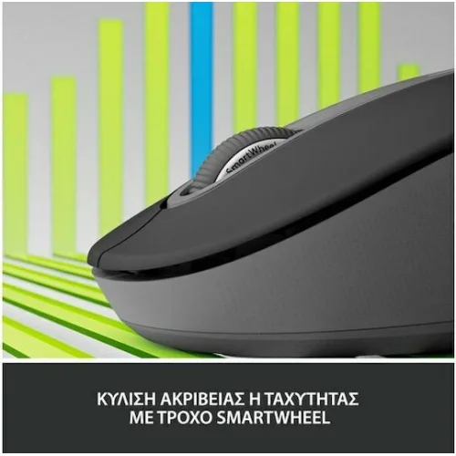 Logitech Signature M650 L Left Ασύρματο Bluetooth Ποντίκι για Αριστερόχειρες Graphite
