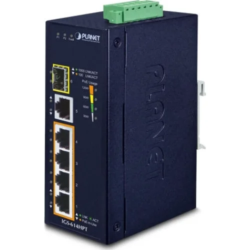 D-LINK Industrial Switch  Gigabit Unmanaged PoE with SFP slot