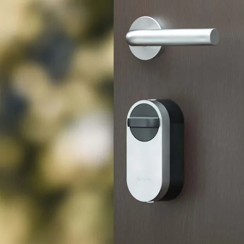 Ezviz Ηλεκτρονική Κλειδαριά σε χρώμα Ασημί με Σύνδεση Bluetooth και ZigBee