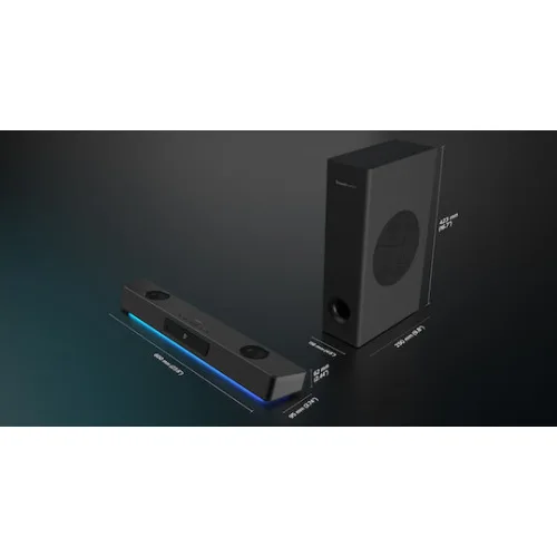 Creative SoundBlaster Katana V2X Soundbar 5.1 με Τηλεχειριστήριο Μαύρο