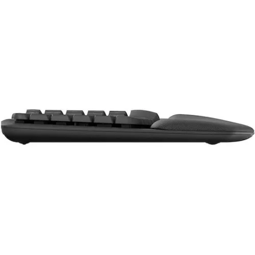 Logitech Wave Keys Ασύρματο Πληκτρολόγιο Αγγλικό US Γκρι
