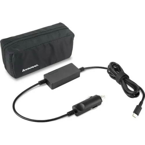 Lenovo USB-C Φορτιστής Laptop 65W με Αντάπτορα Τροφοδοσίας