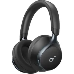 Anker Space One Ασύρματα / Ενσύρματα Over Ear Ακουστικά με 55 ώρες Λειτουργίας Μαύρα