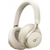 Anker Space One Ασύρματα / Ενσύρματα Over Ear Ακουστικά με 55 ώρες Λειτουργίας Λευκά