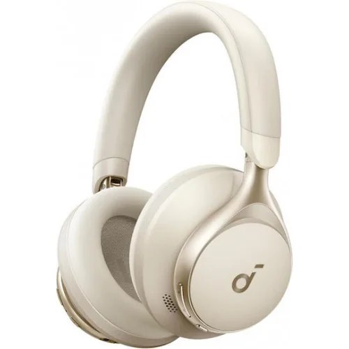 Anker Space One Ασύρματα / Ενσύρματα Over Ear Ακουστικά με 55 ώρες Λειτουργίας Λευκά