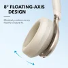 Anker Space One Ασύρματα / Ενσύρματα Over Ear Ακουστικά με 55 ώρες Λειτουργίας Λευκά
