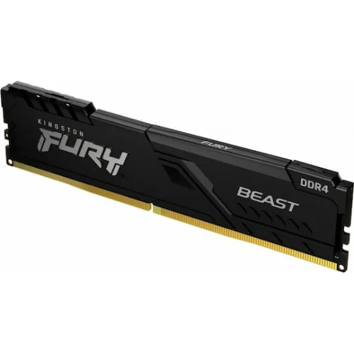 Kingston Fury Beast DDR4 128GB RAM με 4x32GB Modules και Ταχύτητα 3600 για Desktop