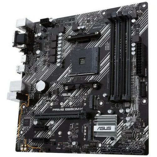 Asus Prime B550M-K Motherboard Micro ATX με AMD AM4 Socket 90MB14V0-M0EAY0