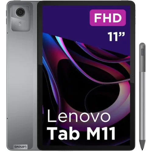 Lenovo Tab M11 11" (4GB/128GB/Folio Case & Lenovo Tab Pen) Luna Grey