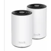 TP-LINK Deco XE75 Pro v2 WiFi Mesh Network Access Point Wi‑Fi 6E Dual Band (2.4 & 5GHz) σε Διπλό Kit