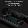 Creative Sound Blaster GS3 Ασύρματα Ηχεία Υπολογιστή 2.0 με RGB Φωτισμό και Bluetooth Ισχύος 24W σε Μαύρο Χρώμα