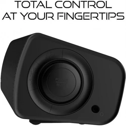 Creative Sound Blaster GS3 Ασύρματα Ηχεία Υπολογιστή 2.0 με RGB Φωτισμό και Bluetooth Ισχύος 24W σε Μαύρο Χρώμα