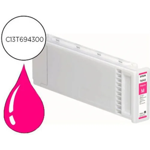 Epson T6943 Γνήσιο Μελάνι Εκτυπωτή InkJet Ματζέντα (C13T694300)