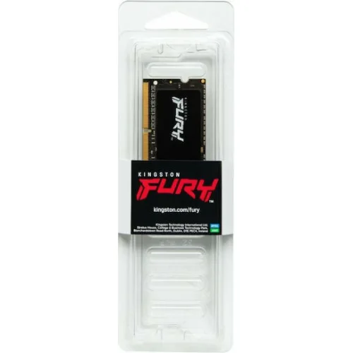 Kingston Fury Impact DDR4 32GB RAM με 2x16GB Modules και Ταχύτητα 3200 για Laptop