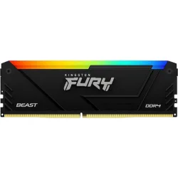 Kingston Fury Beast DDR4 16GB RAM με 2x8GB Modules και Ταχύτητα 3600 για Desktop