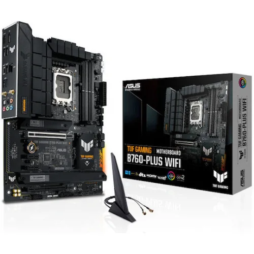 Asus TUF Gaming B760-Plus WIFI Motherboard ATX με Intel 1700 Socket 90MB1ER0-M0EAY0