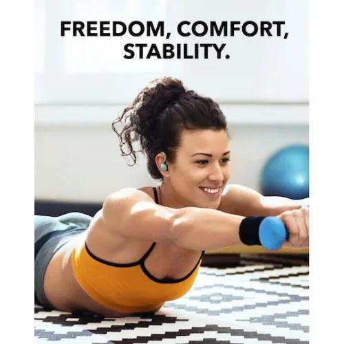 Soundcore by Anker Sport X20 In-ear Bluetooth Handsfree Ακουστικά με Αντοχή στον Ιδρώτα και Θήκη Φόρτισης Πράσινα