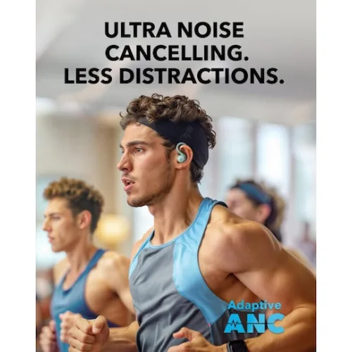 Soundcore by Anker Sport X20 In-ear Bluetooth Handsfree Ακουστικά με Αντοχή στον Ιδρώτα και Θήκη Φόρτισης Πράσινα