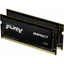 Kingston Fury Impact DDR4 64GB RAM με 2x32GB Modules και Ταχύτητα 3200 για Laptop