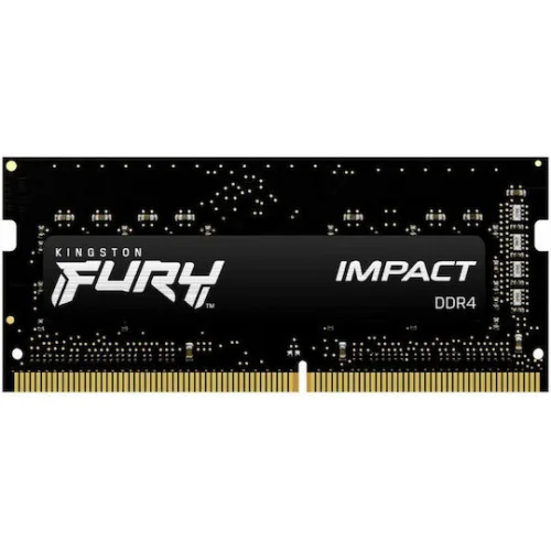 Kingston Fury Impact DDR4 64GB RAM με 2x32GB Modules και Ταχύτητα 3200 για Laptop