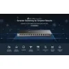 TP-LINK TL-SG2016P v1 Managed L2 PoE+ Switch με 16 Θύρες Ethernet