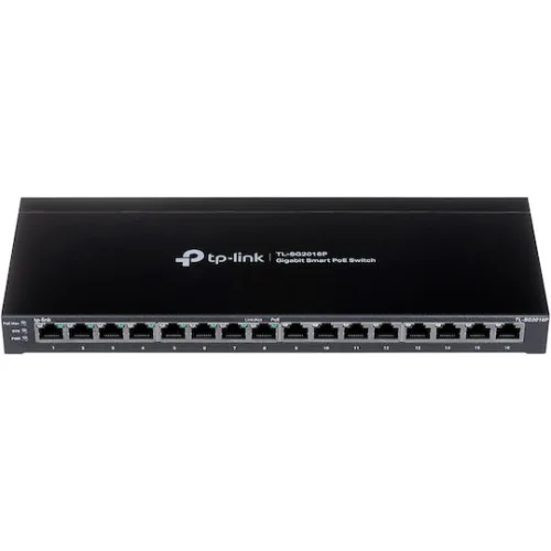 TP-LINK TL-SG2016P v1 Managed L2 PoE+ Switch με 16 Θύρες Ethernet