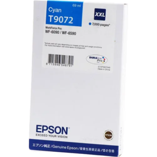 EPSON Cartridge Cyan XXL C13T90724N