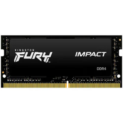 Kingston Fury Impact DDR4 με Module 1x16GB και Ταχύτητα 3200 για Laptop
