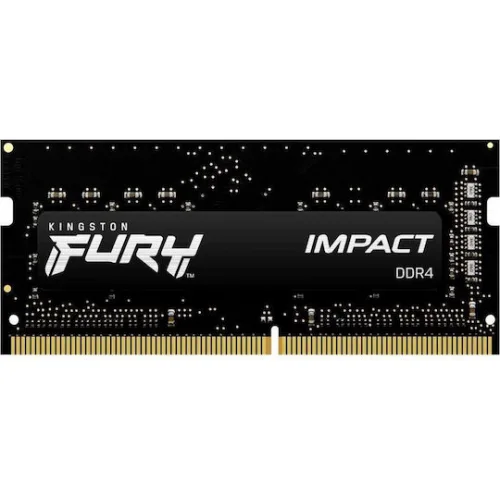 Kingston Fury Impact DDR4 με Module 1x16GB και Ταχύτητα 3200 για Laptop