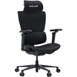 Anda Seat X-AIR PRO XL Καρέκλα Gaming με Ρυθμιζόμενα Μπράτσα Μαύρη