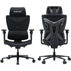 Anda Seat X-AIR PRO XL Καρέκλα Gaming με Ρυθμιζόμενα Μπράτσα Μαύρη