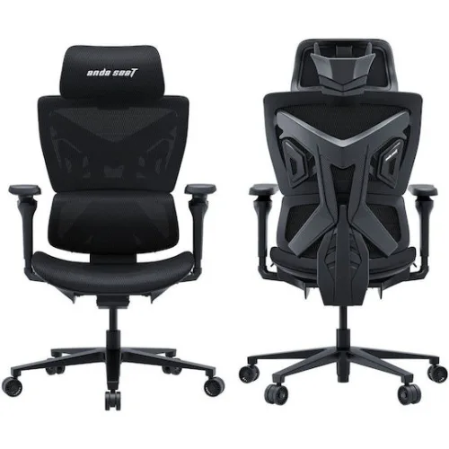 Anda Seat X-AIR PRO XL Καρέκλα Gaming με Ρυθμιζόμενα Μπράτσα Μαύρη