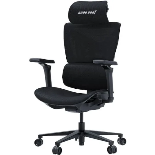 Anda Seat X-AIR PRO XL Καρέκλα Gaming με Ρυθμιζόμενα Μπράτσα Μαύρη