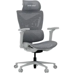 Anda Seat X-AIR PRO XL Καρέκλα Gaming με Ρυθμιζόμενα Μπράτσα Γκρι
