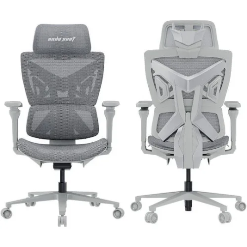 Anda Seat X-AIR PRO XL Καρέκλα Gaming με Ρυθμιζόμενα Μπράτσα Γκρι