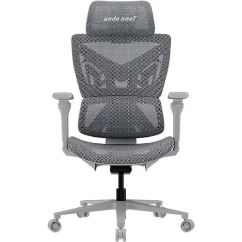 Anda Seat X-AIR PRO XL Καρέκλα Gaming με Ρυθμιζόμενα Μπράτσα Γκρι