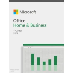 Microsoft Office Home & Business 2024 Αγγλικά συμβατό με Mac/Windows για 1 Χρήστη Eurozone Medialess P8